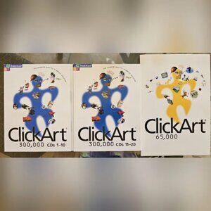 Broderbund ClickArt CDs for Windows